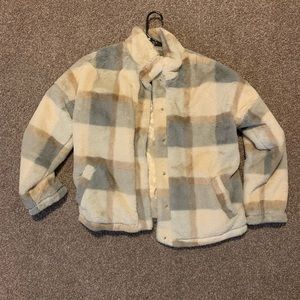Faux fur jacket